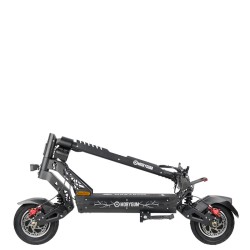 Trottinette électrique MOBYGUM Storm 2600W pliée gauche