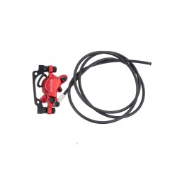 Étrier de frein hydraulique avant double piston rouge