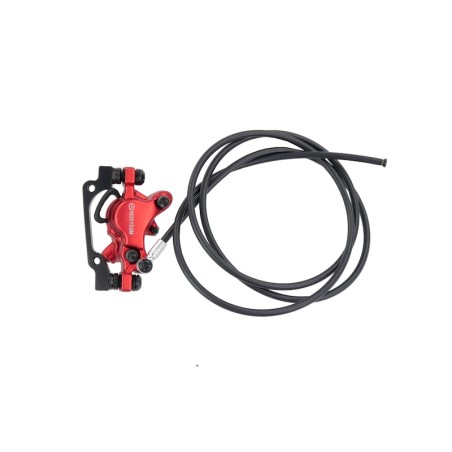 Étrier de frein hydraulique avant double piston rouge