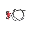 Étrier de frein hydraulique avant double piston rouge