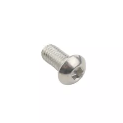 Vis de fixation d'axe en Inox M8x15mm à tête bombée