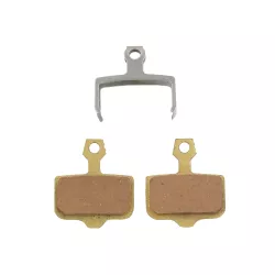 Plaquettes de frein semi-métallique pour étrier hydraulique (double pistons rouge) de trottinette électrique