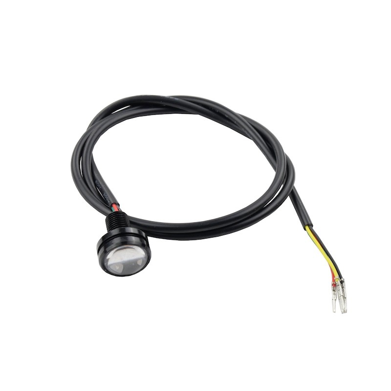 Lampe de châssis LED rouge et jaune (arrière) - Connecteur mâle