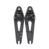 Set de fourche en aluminium forgées avant et arrière - face arrière (gamme Storm)