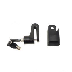 Cadenas bloque disque noir