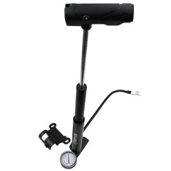 Pompe de gonflage dépliée