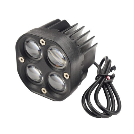 Phare avant LED puissant IPX5 avec faisceau en demi-lune