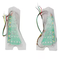 Clignotant / Phare arrière LED Xenon-S transparent (droite ou gauche)
