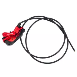 Étrier de frein avant gauche 4 pistons + câble hydraulique pour trottinette électrique