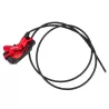 Étrier de frein avant gauche 4 pistons + câble hydraulique pour trottinette électrique