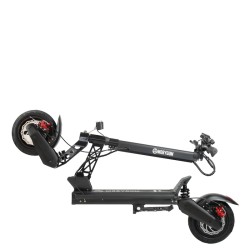 Trottinette Électrique MOBYGUM Pulse 500W - 48V 16Ah pliée face gauche