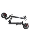 Trottinette Électrique MOBYGUM Pulse 350W - 36V 13Ah face gauche pliée