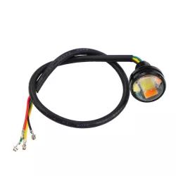 Lampe de châssis LED blanche et jaune (avant) pour trottinette électrique