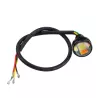 Lampe de châssis LED blanche et jaune (avant) pour trottinette électrique