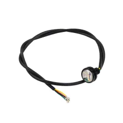 Lampe de châssis LED rouge et jaune (arrière) - Connecteur femelle pour trottinette électrique