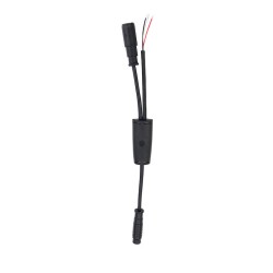 Adaptateur alimentation de système d'alarme pour écran avec contacteur à clé.