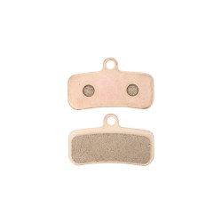 Plaquettes de frein rectangles semi métalliques pour étrier 4 pistons