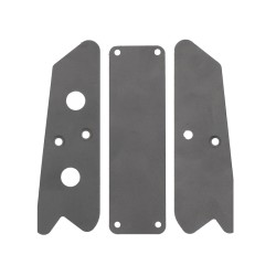 Plaques de fermeture sur support de direction pour Helium Pro