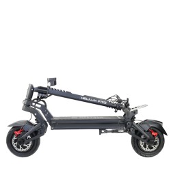 Trottinette électrique Helium Pro pliée gauche