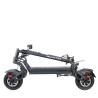 Trottinette électrique Helium Pro pliée gauche