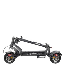 Trottinette électrique MOBYGUM Storm Pro 4200W - face gauche pliée