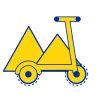 Trottinette électrique tout terrain