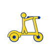 Trottinette électrique enfant