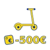 Trottinette électrique à - de 500 €