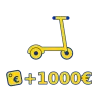 Trottinette électrique à + de 1000 €
