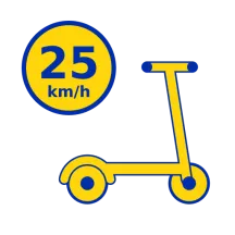 Trottinette électrique 25km/h