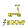 Trottinette électrique 500W