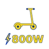 Trottinette électrique 800W