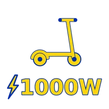 Trottinette électrique 1000W