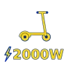 Trottinette électrique 2000W