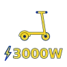 Trottinette électrique 3000W