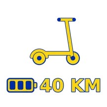 Trottinette électrique autonomie 40km