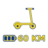 Trottinette électrique autonomie 60km
