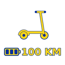 Trottinette électrique autonomie 100km