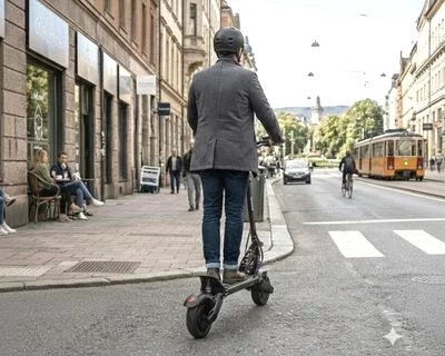 Trottinette électrique pour la ville – usage urbain quotidien