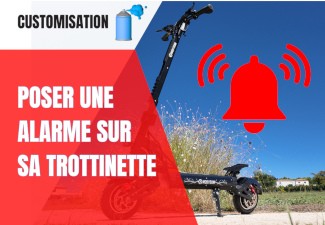 Alarme pour trottinette électrique : installation, schémas et bonnes pratiques