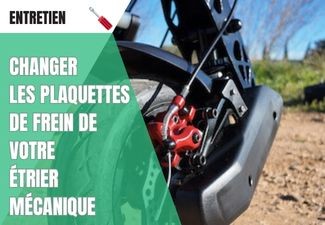 Changer les plaquettes de frein de votre trottinette électrique avec un étrier mécanique : guide complet