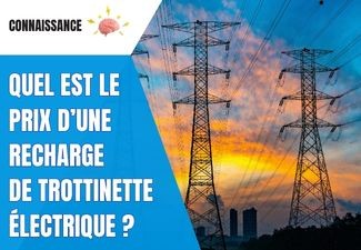 Combien coûte une recharge de trottinette électrique ? Calcul et budget complet