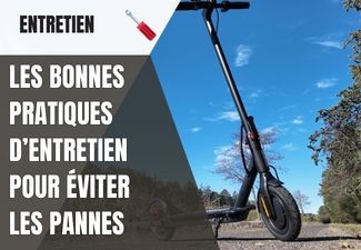 Trottinette électrique : les bonnes pratiques d’entretien pour éviter les pannes